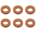 6pc Fuel Injection Nozzle Holder O-Ring Set for BMW F10 G30 (2011–2019)