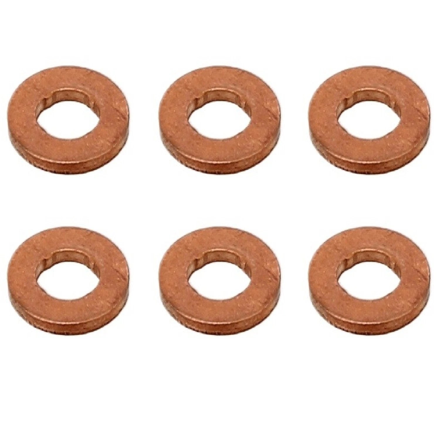 6pc Fuel Injection Nozzle Holder O-Ring Set for BMW F10 G30 (2011–2019)