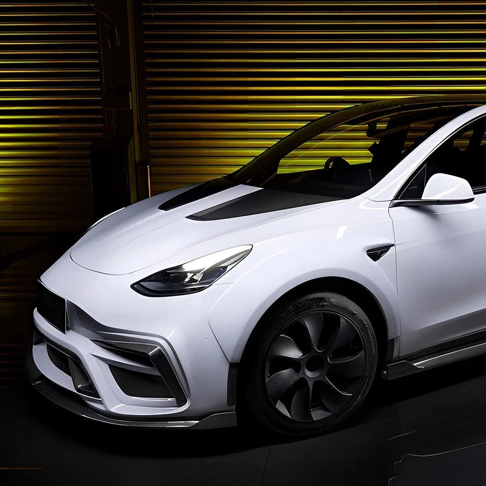 Left Driver High Wing Mirror Cover for Tesla Model Y (2020–2023)