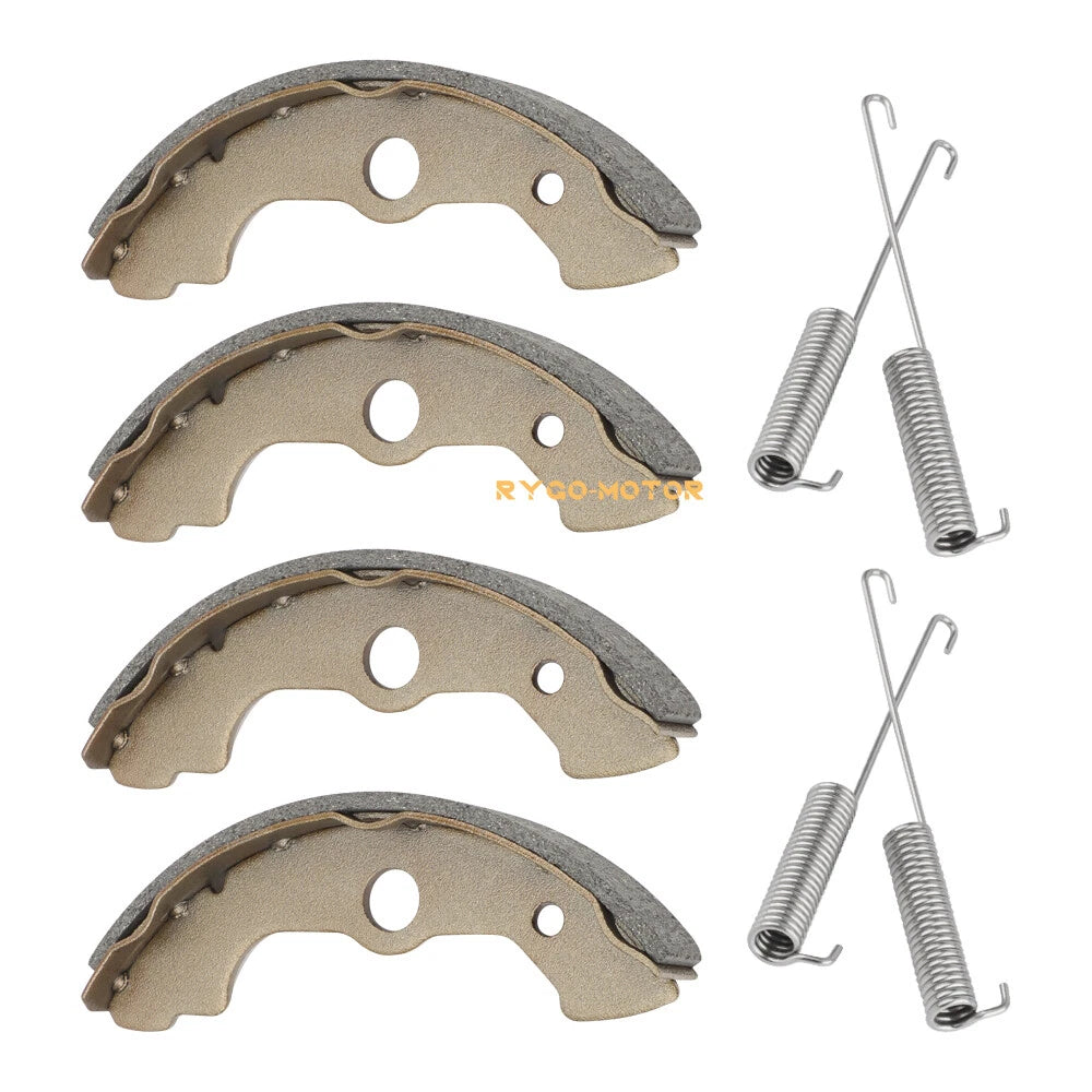 Front Brake Shoes with Springs for Honda TRX300FW (1988–2000)