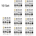 Set of 10 Carburetor Repair Kits for Walbro WA WT Series (K10-WAT)