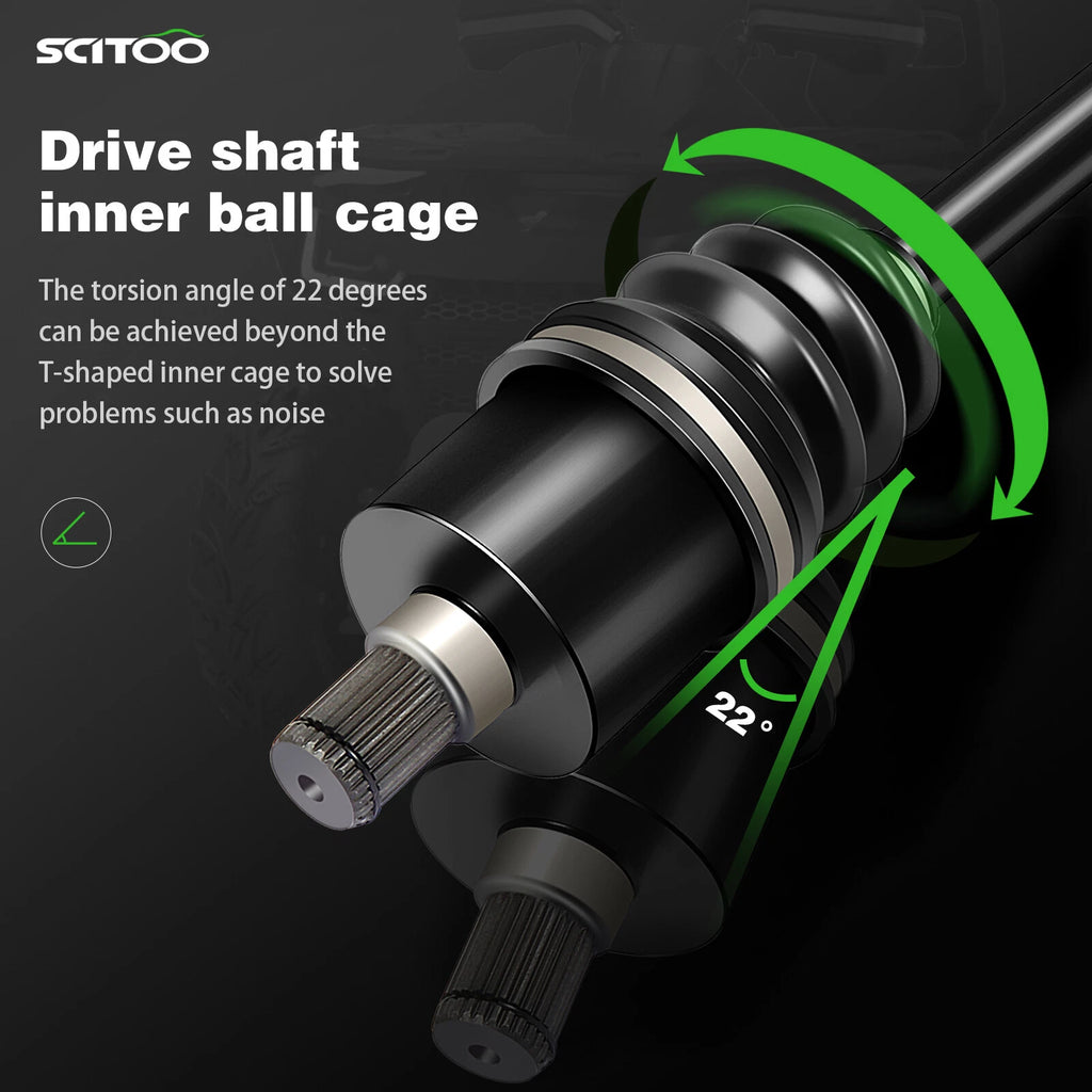 CV Axle Set for Arctic Cat Wildcat X 1000 4x4 (2013–2015)
