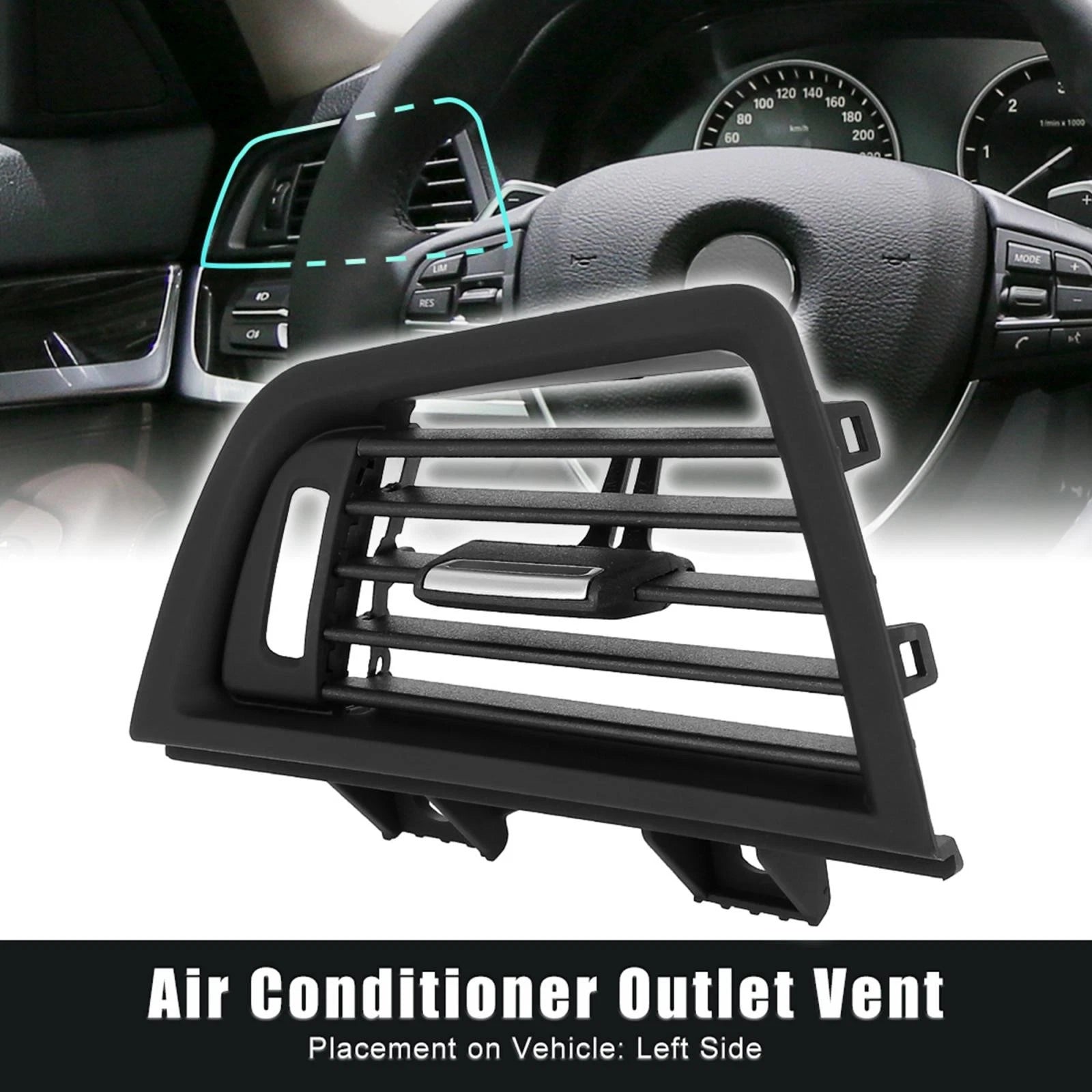 Air Conditioner Outlet Vent Grill for BMW 5 Series F10 (2011–2017) 6229166883