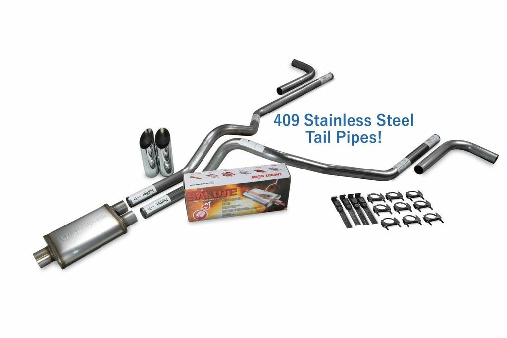 Dual Exhaust Kit for Dodge Ram 1500 (2004–2008) 2.5" Stainless Steel