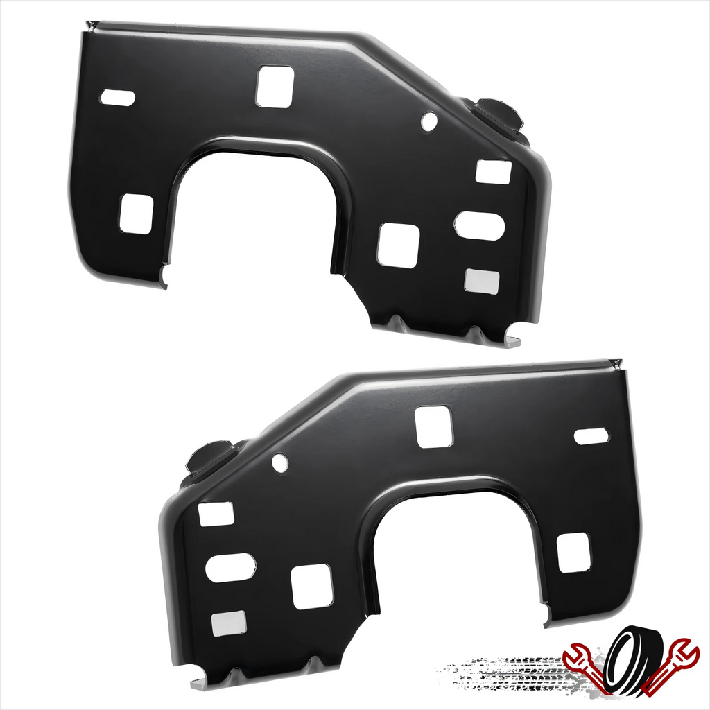 Set of 2 Front Bumper Bracket Retainers for Chevy Silverado Sierra 1500 (2019–2025)