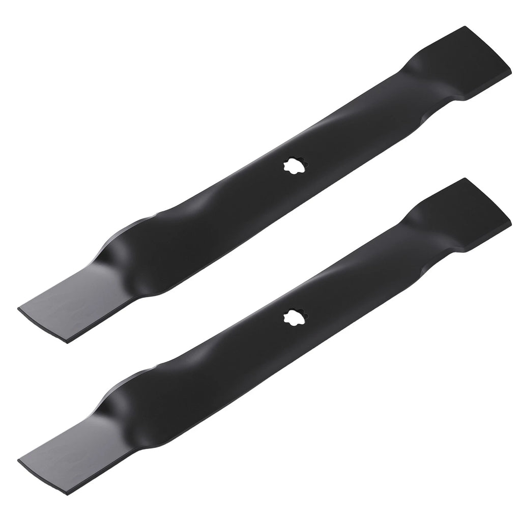 2Pcs Mower Blade for John Deere LA115 LA120 X300R X304 X310 (AM137328)