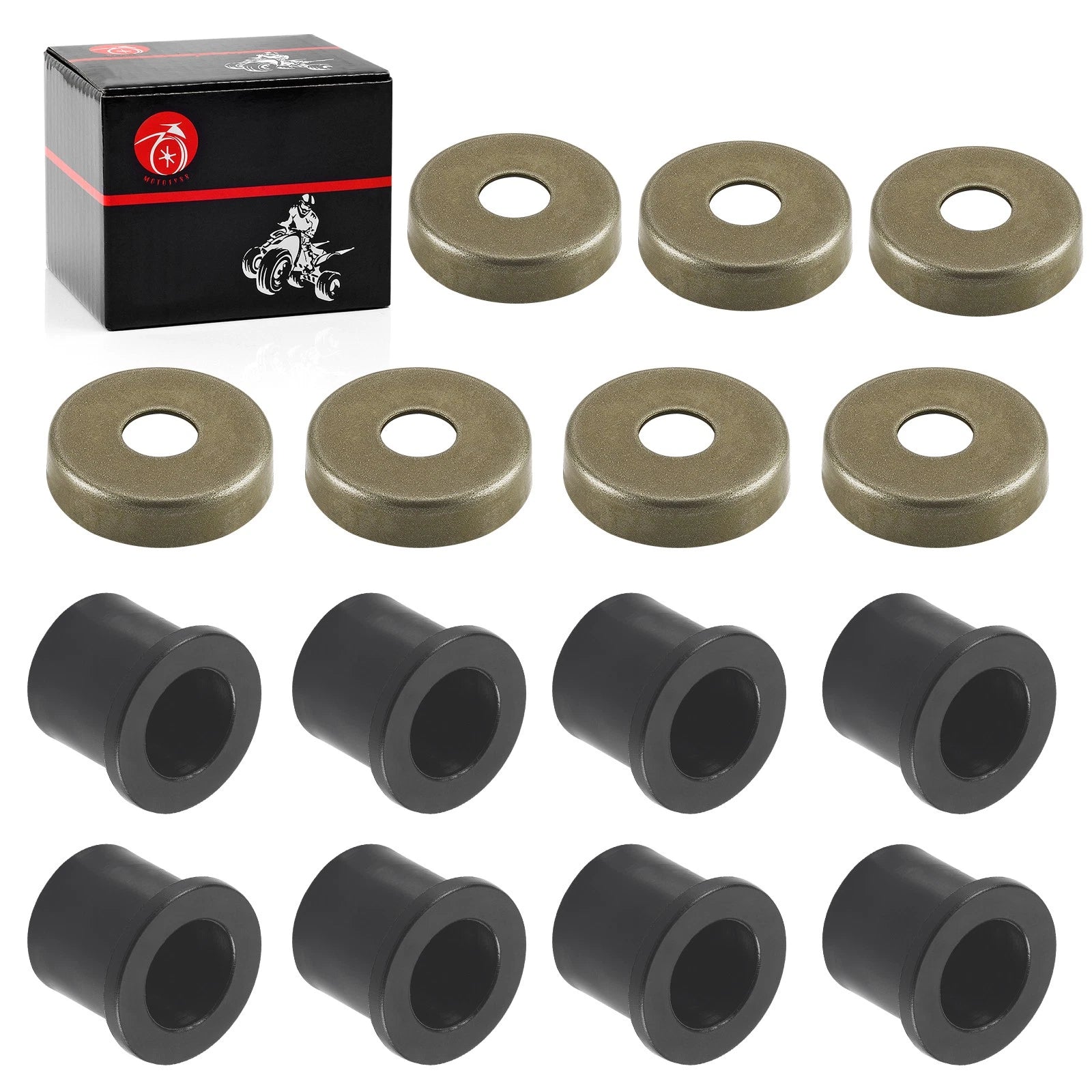 Front A-Arm Bushing + Cap Set for Polaris Predator 50 (2004–2007) 0451762 0453683