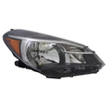 Replacement Passenger Side Halogen Headlight Lens/Housing w/o LED