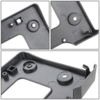 Front Bumper License Plate Mounting Bracket Kit for BMW 330i (2019–2021)