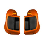 Vented Leg Fairings for Harley Touring 2014-2024 - Scorched Orange