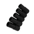 Set of 5 Large Tap Sockets for 5/8, 11/16, 3/4, 7/8, 1 Inch Taps
