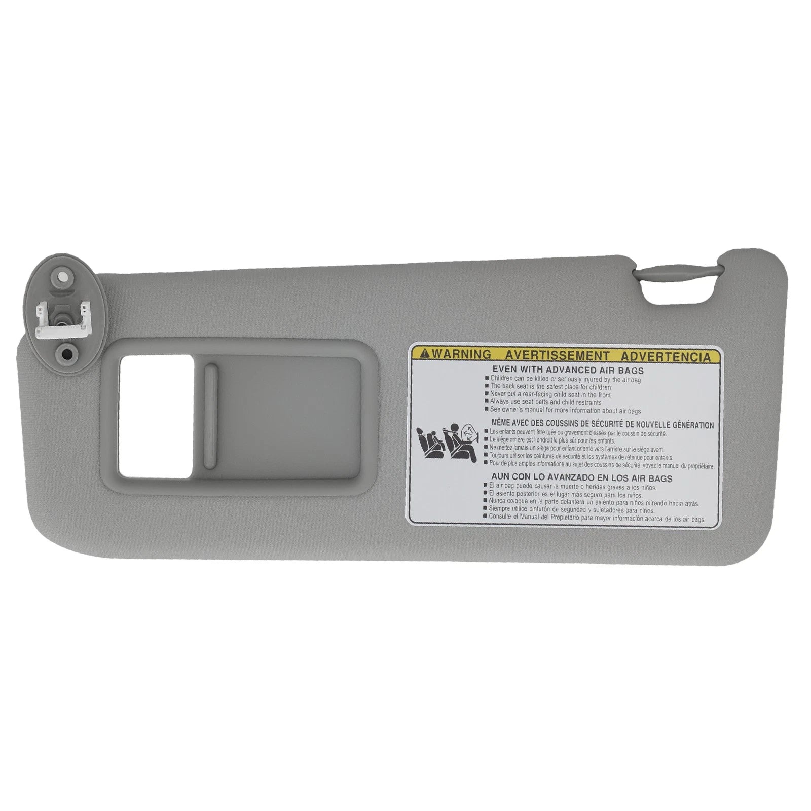 Driver Sun Visor for Toyota RAV4 (2013–2018) 74320-42593-B1 Gray