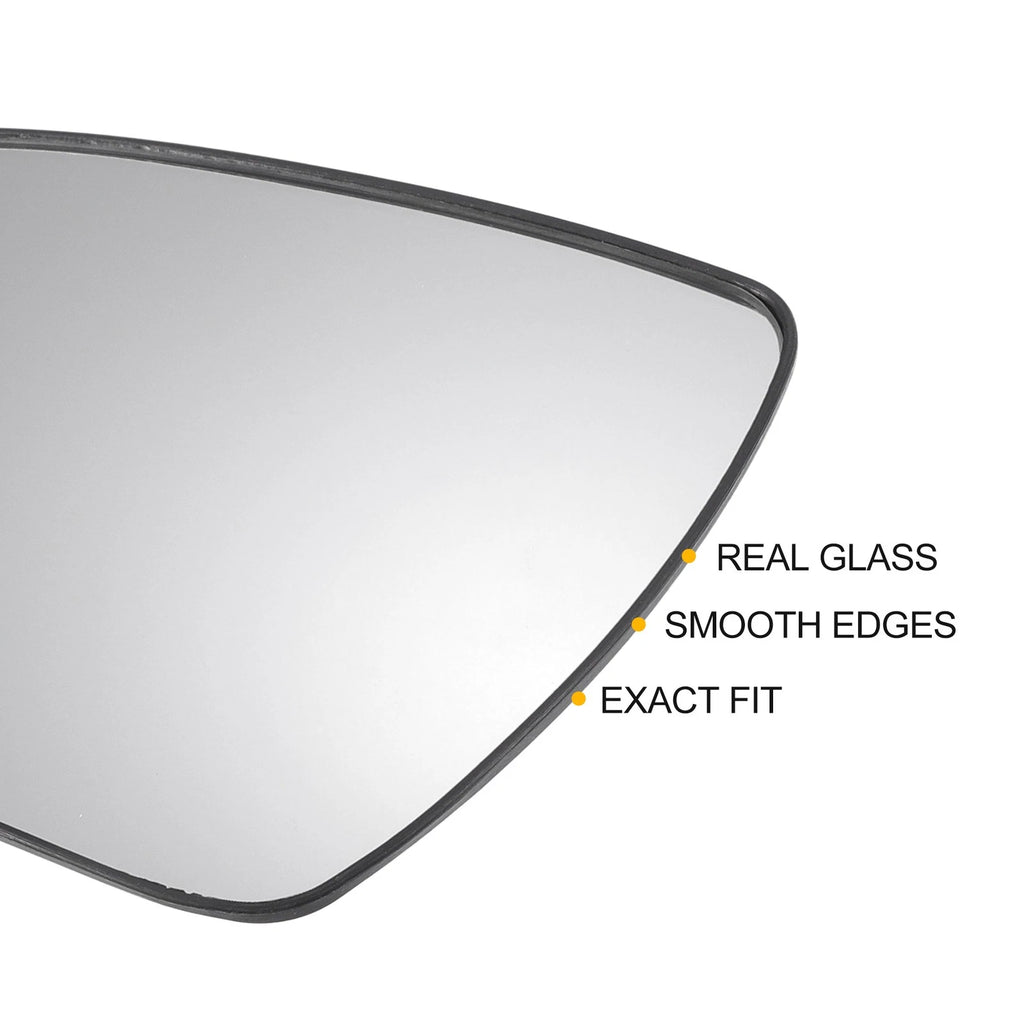 Heated Left Side Mirror Glass w/ Backing Plate for Kia Optima (2011–2015)