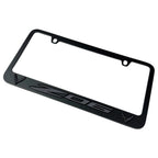 License Plate Frame Black OEM Style for Chevrolet Corvette C8 Z06 (2020–2024)