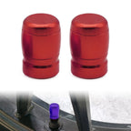 CNC Tire Valve Air Port Cover Cap for Honda PCX125 PCX150 (2010–2023) Red Pair