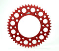 Renthal Rear Grooved Sprocket for Honda CR80RB (1996–2002) - Red 420-55P