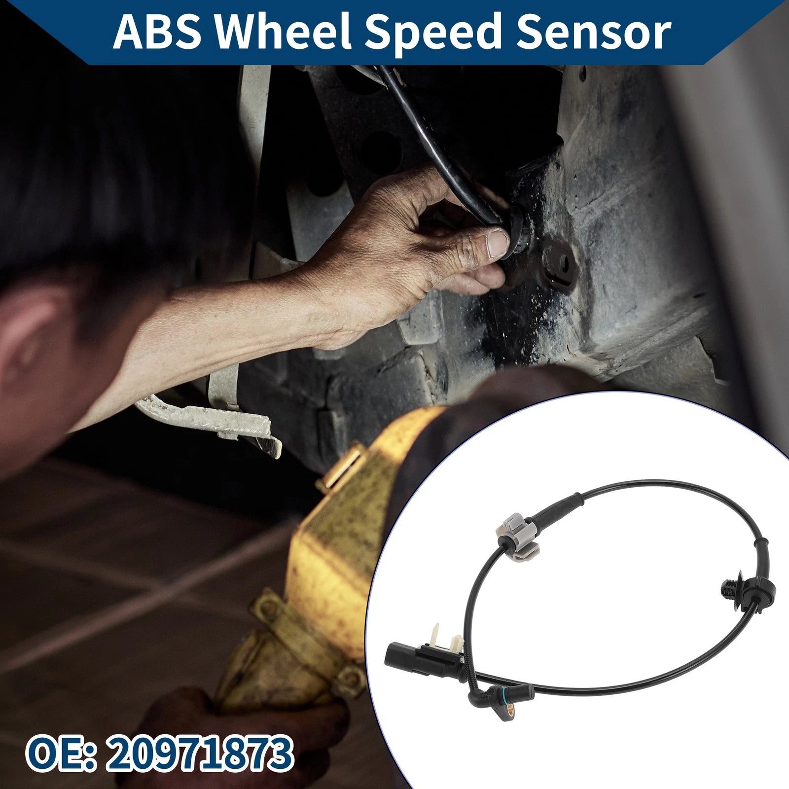 ABS Wheel Speed Sensor No. 20971873 for Cadillac Escalade (2015–2017) Front