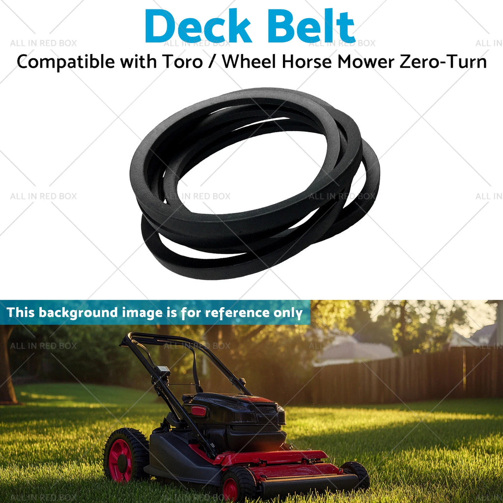 Deck Belt for Toro Wheel Horse Mower Zero-Turn (75213, 75303, 133-4372)