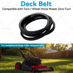 Deck Belt for Toro Wheel Horse Mower Zero-Turn (75213, 75303, 133-4372)