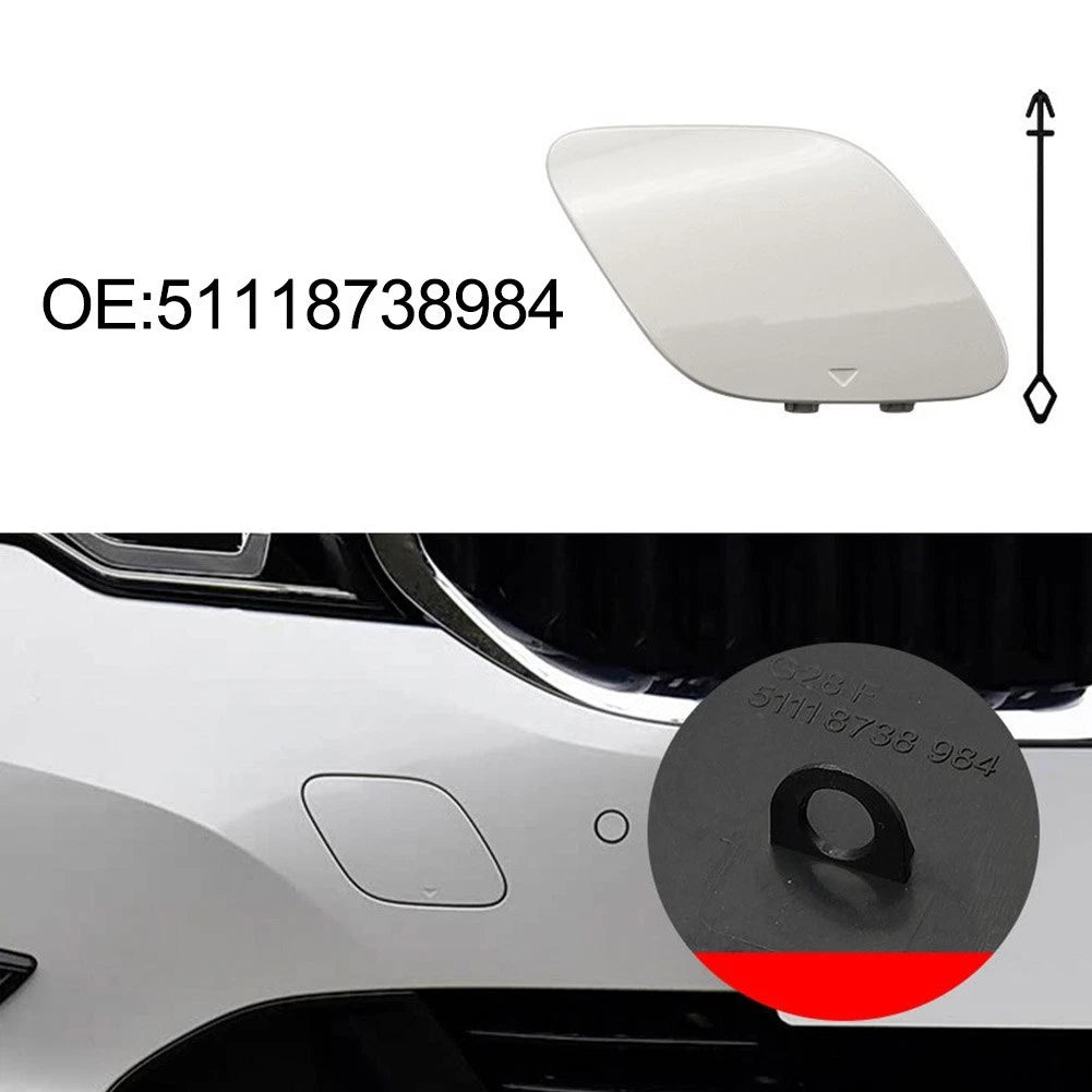 Tow Hook Cover 51118738984 for BMW G20 (2020–2022) ABS Plastic