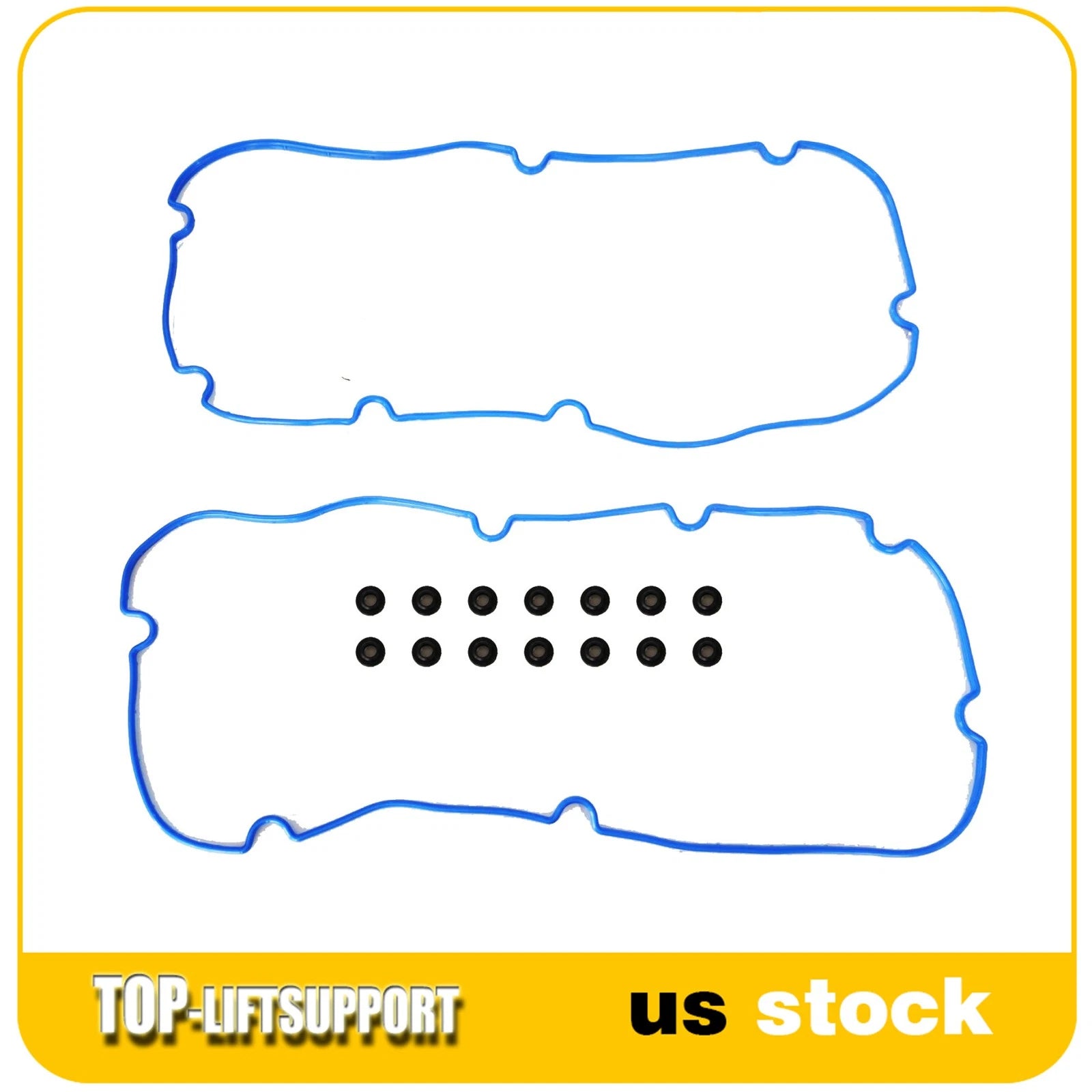 Valve Cover Gasket Set for Chevrolet 8.1L V8 (2001–2007)