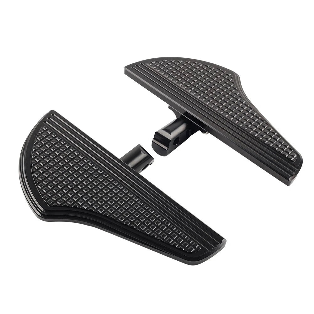 Rear Floorboards Foot Pegs for Harley Softail Street Fat Bob FXLR (2018–2023) Black
