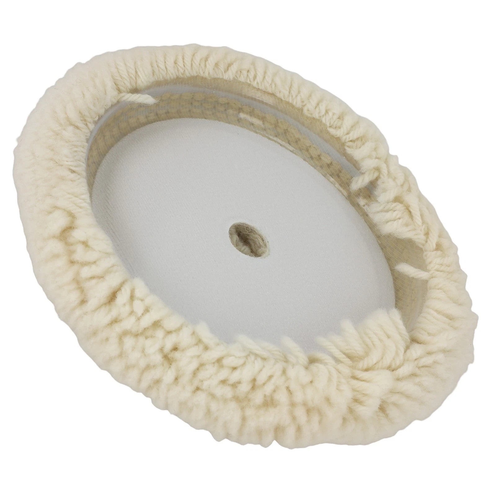 7 Inch Wool Hook Loop Buffer Bonnet Pad for Polishing (Universal)