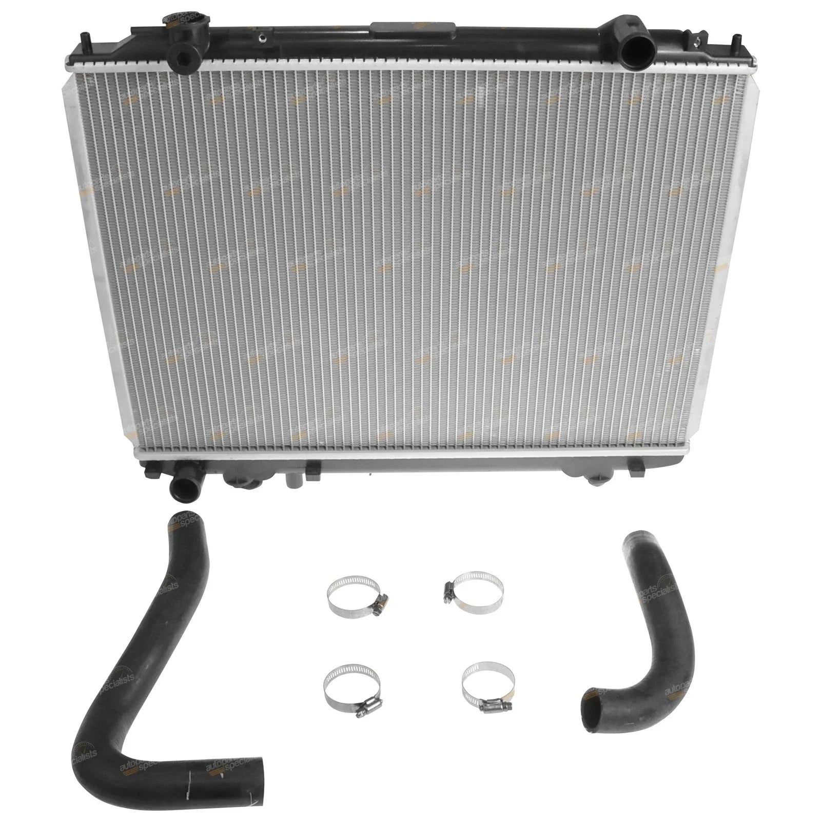 Radiator + Upper & Lower Hose Kit for Mazda B2600 UN 4cyl 2.6L (1999-2006)