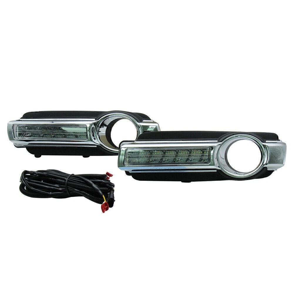 LED Daytime Running Lights DRL for Mitsubishi Pajero Montero V93 V97 (2015–2019)