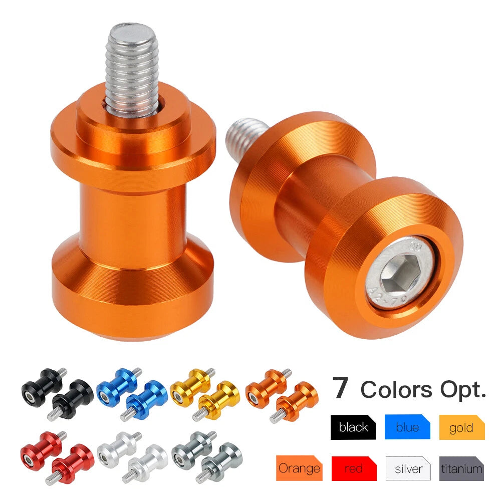 Swing Arm Sliders Spools for Honda CBR600 F3 F4 F4i CB599 600F Hornet (8mm)