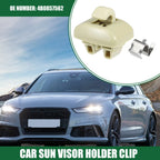 Sun Visor Holder Clip for Audi A6 Quattro (1998–2005) No. 4B0857562 Beige
