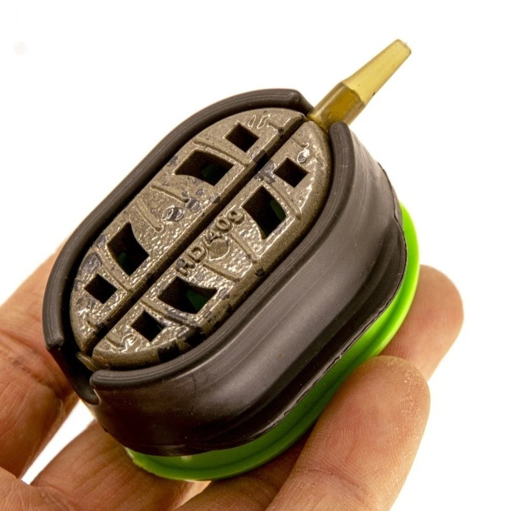 Feeder Bait Cage Holder for Carp Fishing (Zinc Alloy)