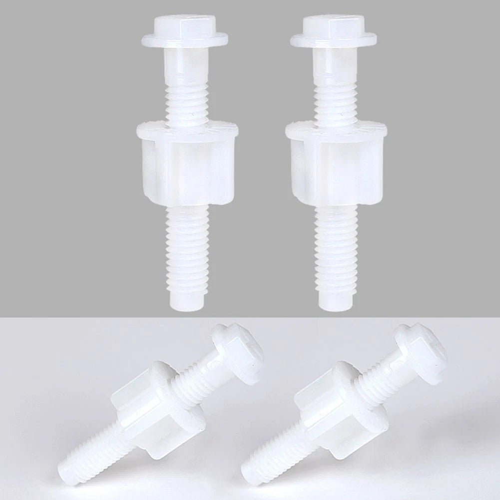 Toilet Hinge Bolts Screw Fixing Kit for Bathroom Repair (2pc)