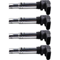 4x Ignition Coil for Audi Seat Skoda Octavia (2001–2013) 1.4