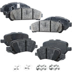 Set of 4 Ceramic Brake Pads for Toyota Venza (2009–2016)