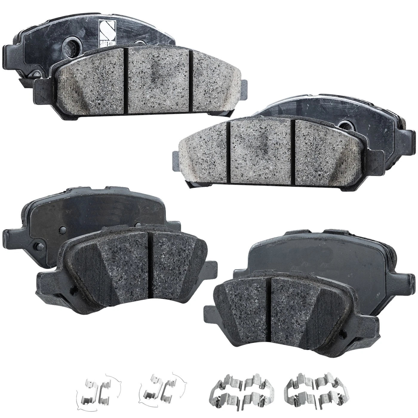 Set of 4 Ceramic Brake Pads for Toyota Venza (2009–2016)