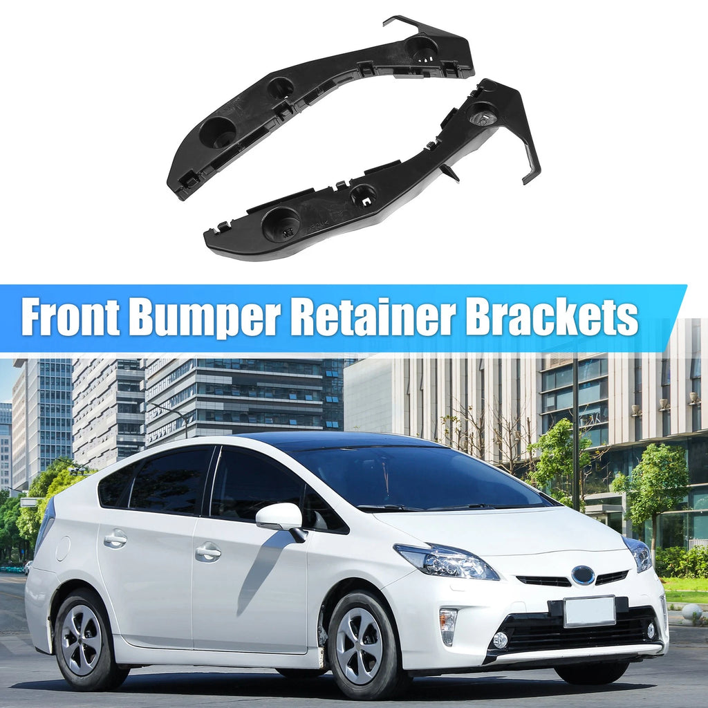 Set of 2 Front Bumper Mounting Support Brackets 52115-47010 for Toyota Prius (2010–2015)