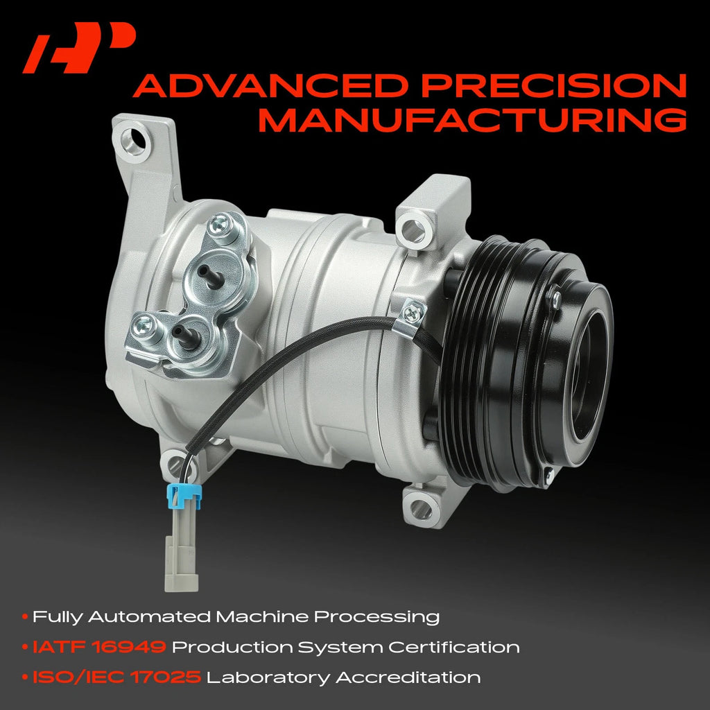 A/C Compressor with Clutch for Chevrolet Tahoe GMC Yukon (2000-2002)