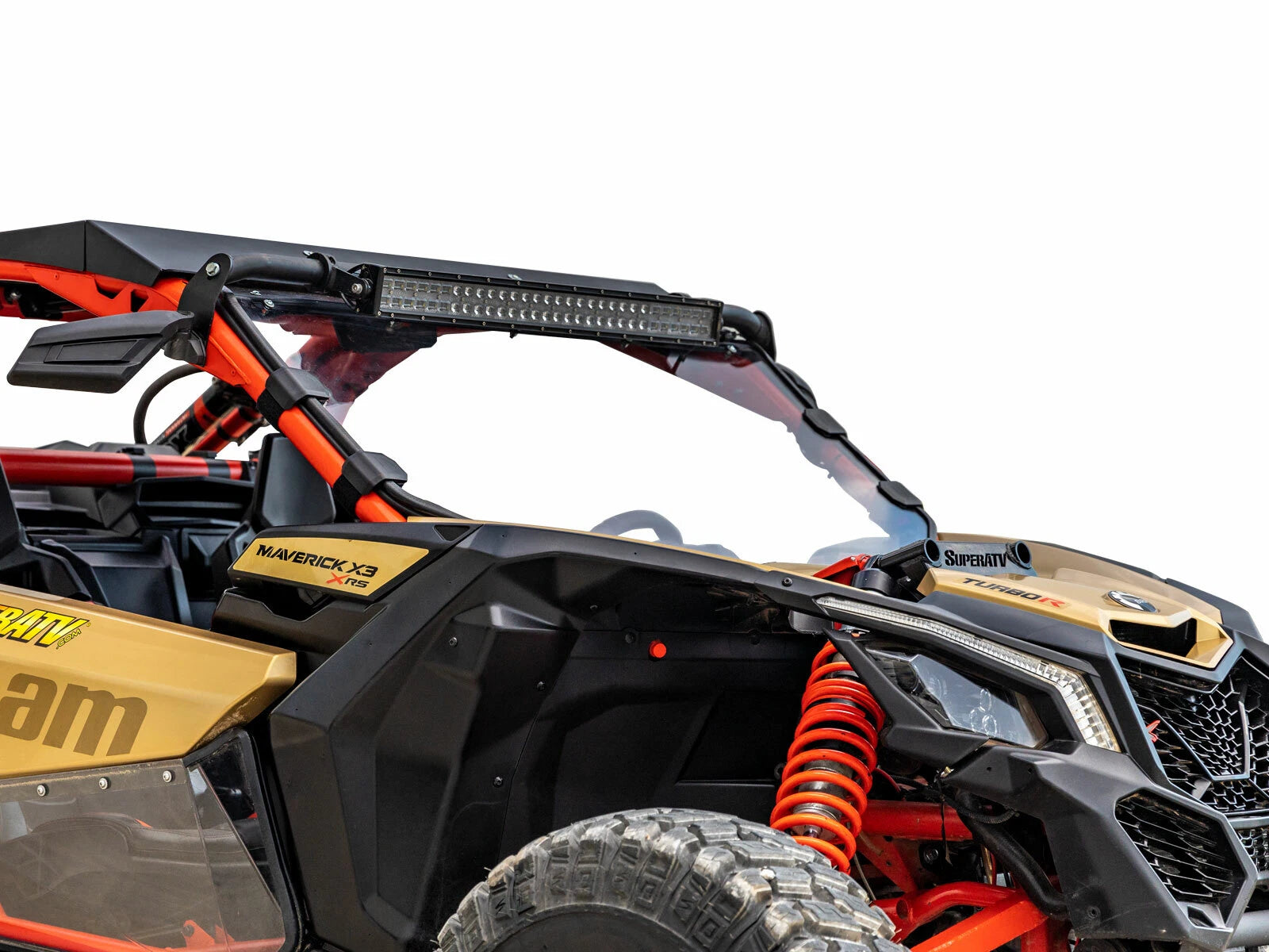 Scratch Resistant Full Windshield for Can-Am Maverick X3 (2017–2023)