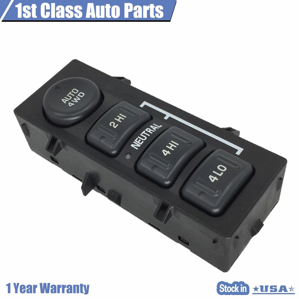 Transfer Case Selector Dash Switch for Cadillac Escalade, Chevy Tahoe (2002–2014)