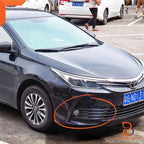 Fog Lamp Cover for Toyota Corolla ZRE172 Sedan (2017-2019) Black