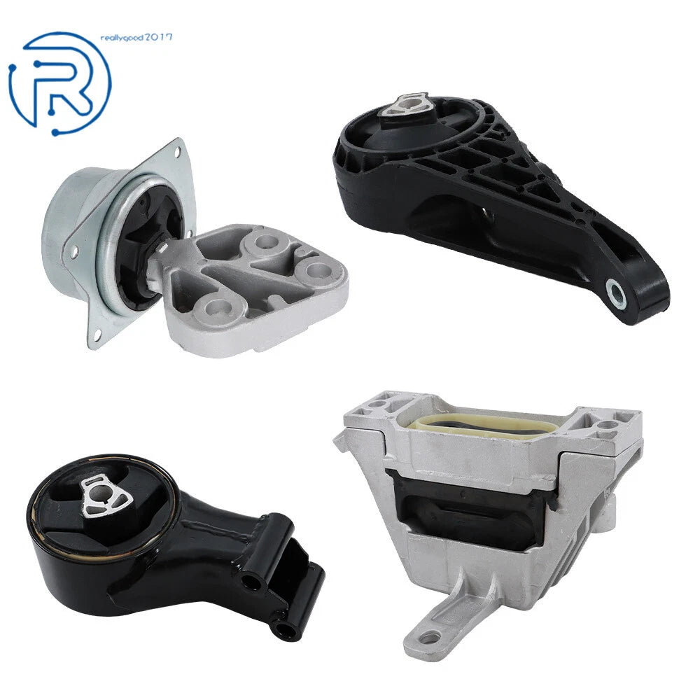 Set of 4 Engine Motor Mount & Auto Trans Mount for Chevy Malibu (2013–2015)
