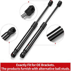 Front Hood Lift Supports Struts for 2015–2017 Hyundai Sonata Sedan (Pair)