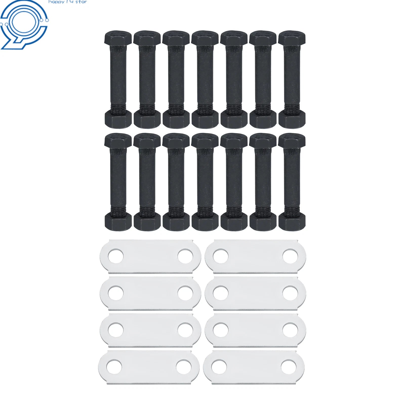5-Leaf Spring Kit for Tandem Axle (3000lbs/Axle, 6000lbs Total)