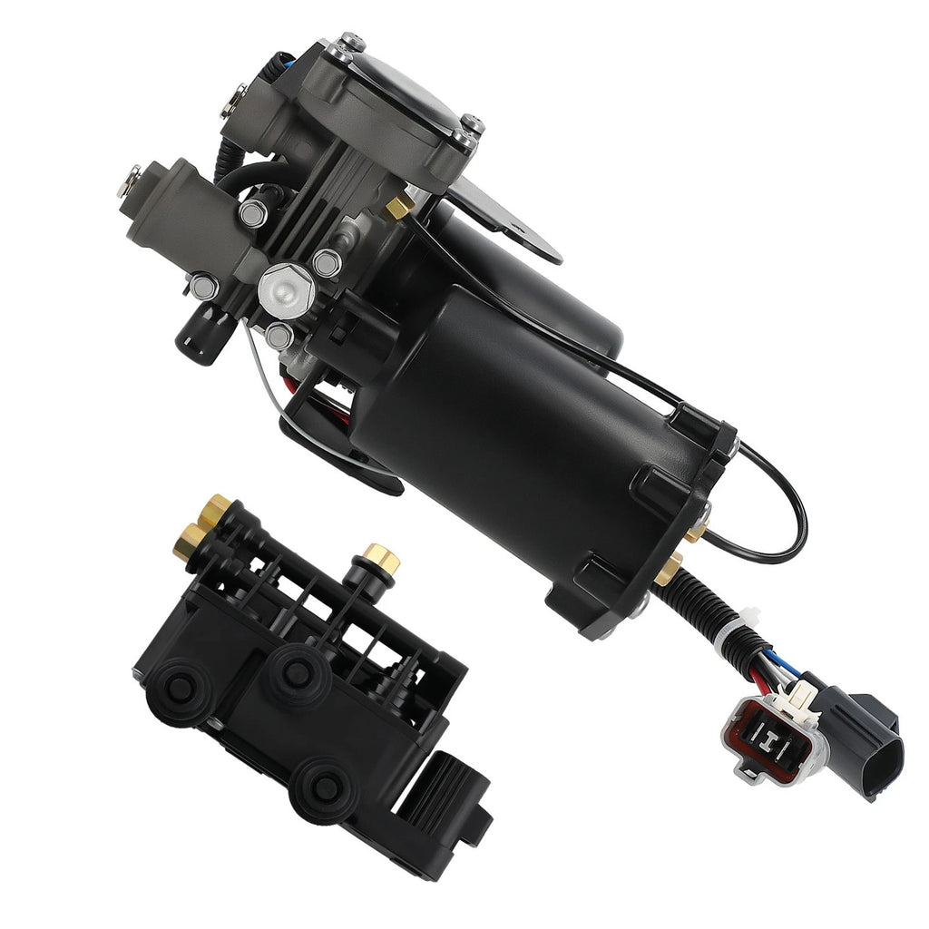 Air Suspension Pump + Valve Block for Range Rover Sport (2006–2013)