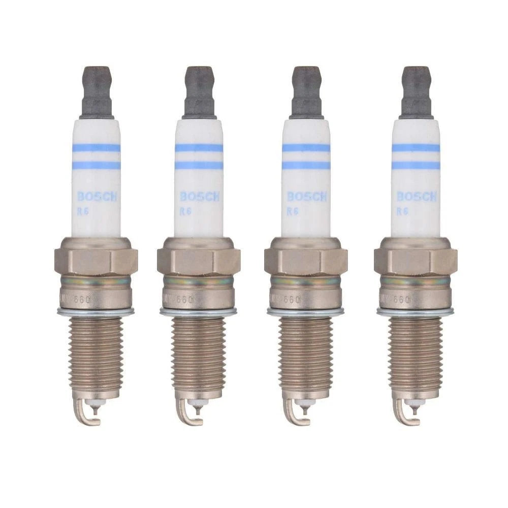 Set of 4 Iridium Spark Plugs for Chevy Spark, Fiat 500 (2013–2023)