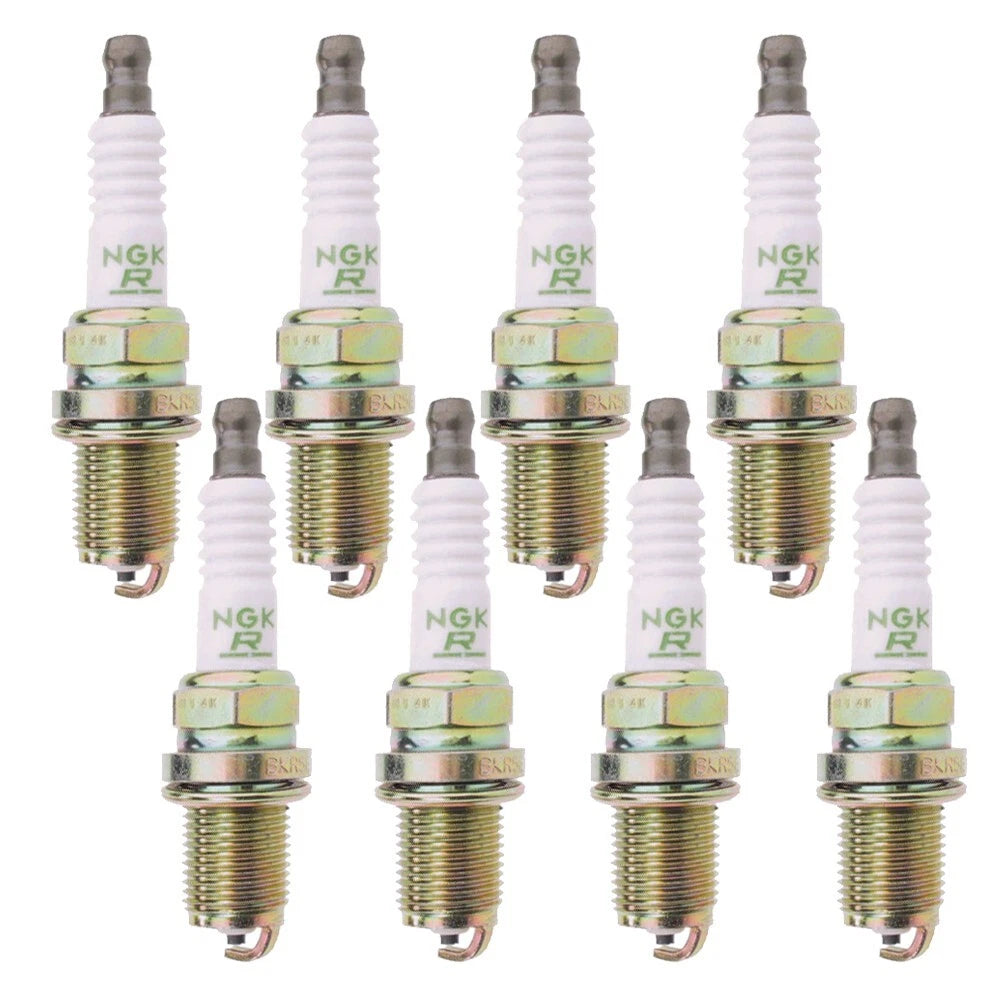 Set of 8 NGK V-Power Spark Plugs (Gap 0.044) for