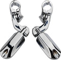 1-1/4" Chrome Highway Foot Pegs for Harley Davidson