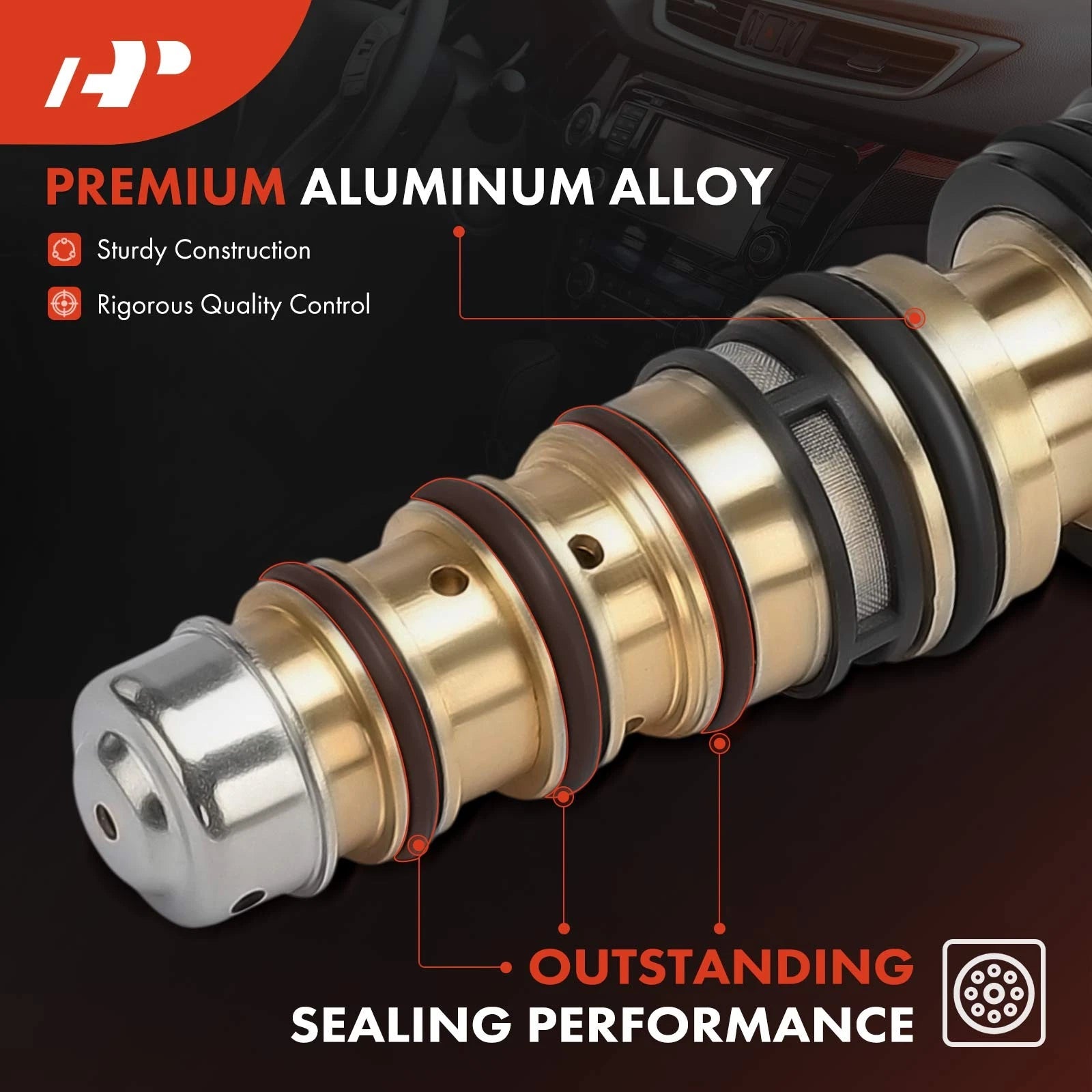 A/C Compressor Control Valve for Toyota Camry (2018–2020) & RAV4 (2019–2020) & Corolla (2018–2020)