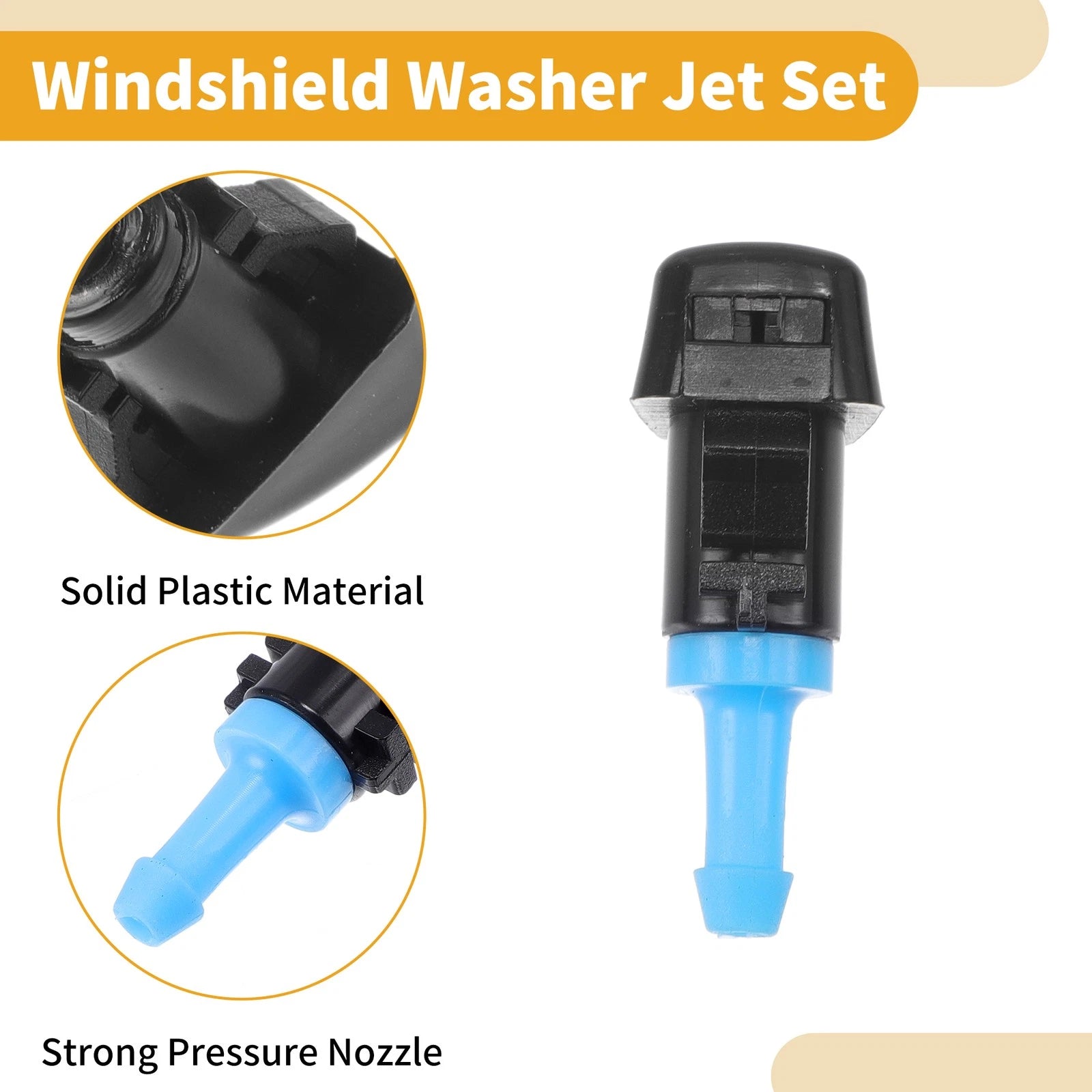 Windshield Washer Nozzle Kit for Chrysler 300 (2005–2010) No. 68024312AB